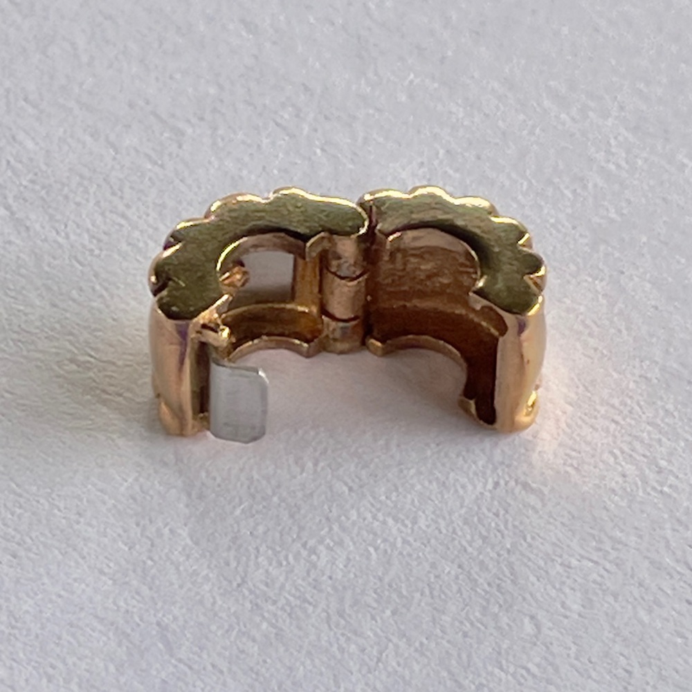 Pandora Solid 14k Gold Charm Clip - Picture 6 of 7